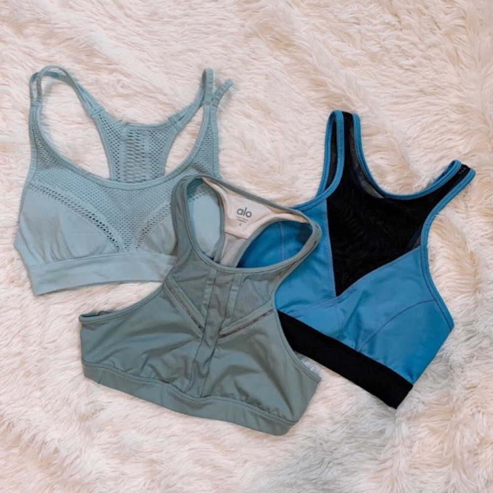 Three pack sports bra